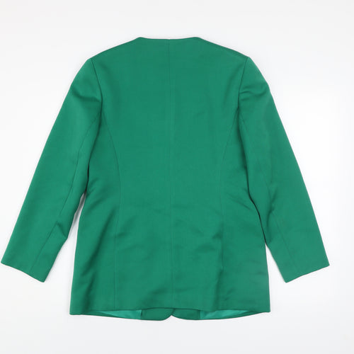 Hamells Women's Green Blazer Size 12 Lined Formal Jacket