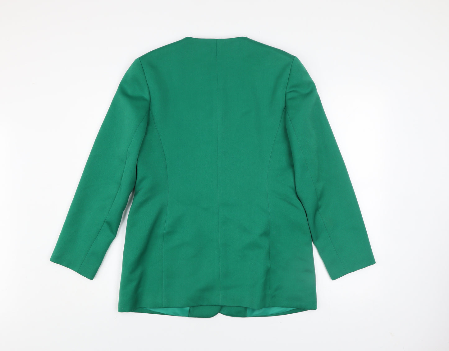 Hamells Women's Green Blazer Size 12 Lined Formal Jacket