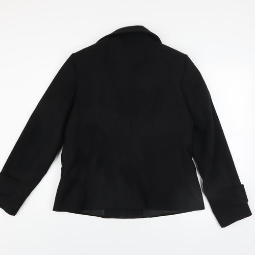 Dorothy Perkins Women's Black Size 14 Blazer Jacket