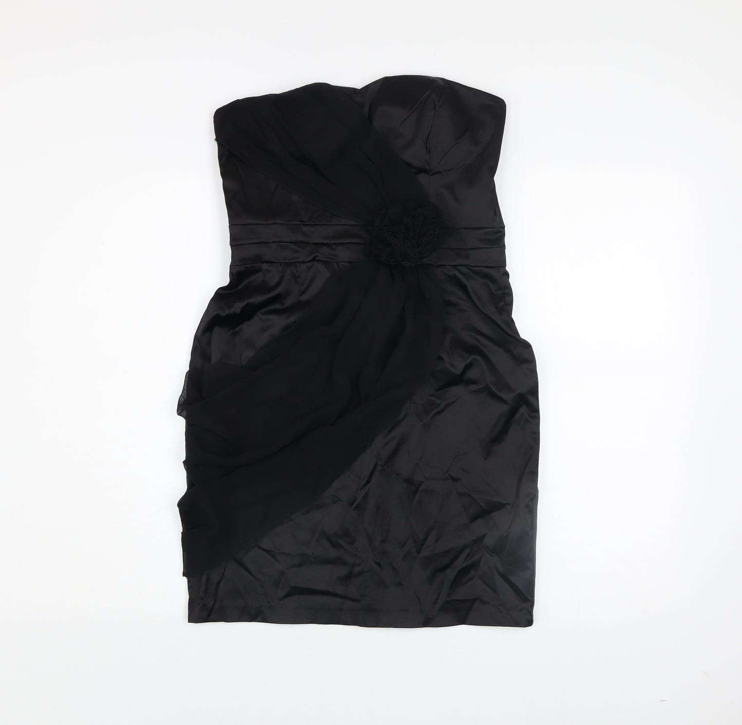 ASOS Women’s Black Strapless Bodycon Party Dress Size 12