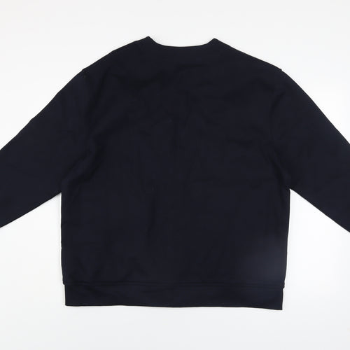 Marks and Spencer Autograph Men's Black Cotton Cardigan L