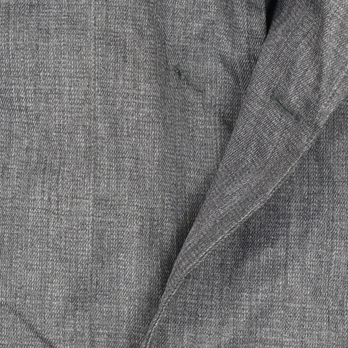 Rocha John Rocha Men's Grey Mid-Length Overcoat M Classic Workwear Style