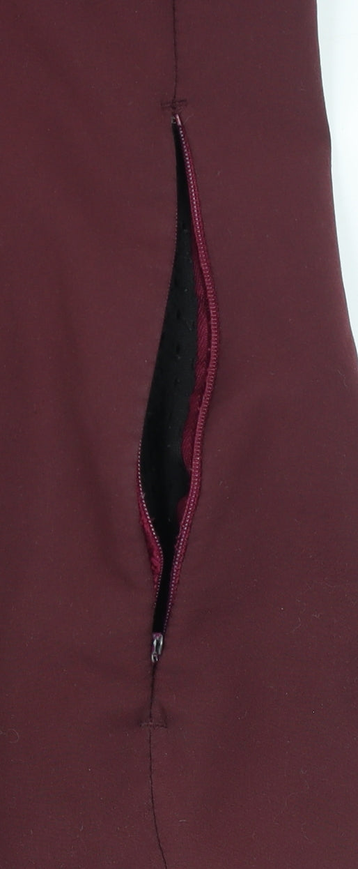 Regatta Women Purple Softshell Outdoor Jacket UK 12 Full Zip Windproof