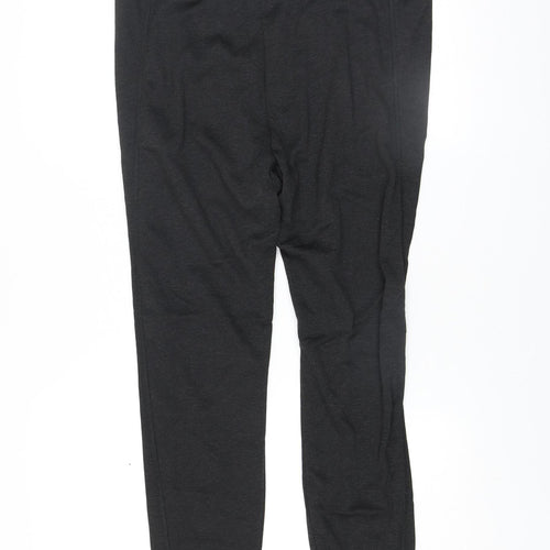 Wedze Womens Black 2XL Fleece Lined Leggings Winter Ski Warm Activewear
