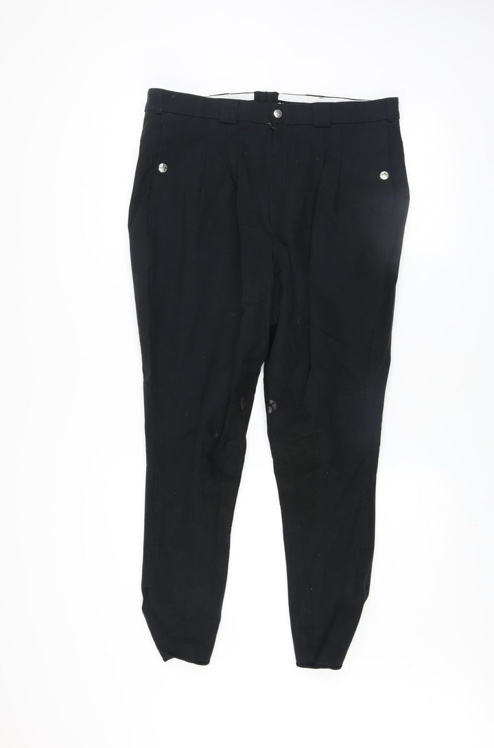 Pikeur Men's Black Riding Trousers Jupiter Slim Fit Stretch 38W