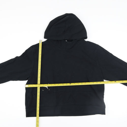 Puma Womens Black Hoodie Size XL Pullover Hooded Sweatshirt