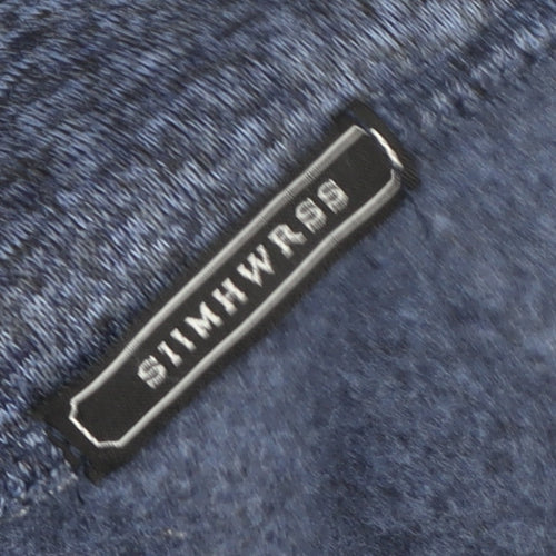 Slimwares Men's Blue Full Zip Polyester Fleece Jacket Size S