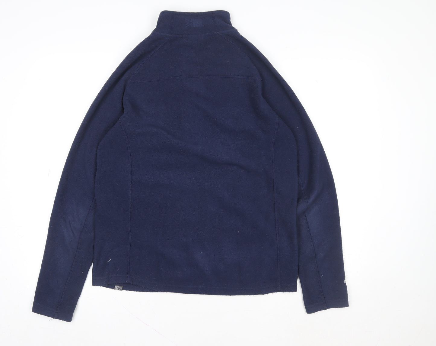 Karrimor Men's Blue Fleece 1/4 Zip Pullover Sweatshirt Size S