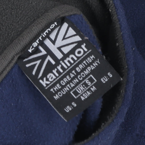 Karrimor Men's Blue Fleece 1/4 Zip Pullover Sweatshirt Size S