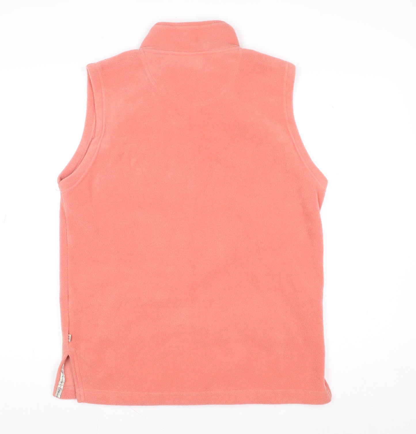 Country Rose Womens Pink Fleece Waistcoat Size M 14-16 Bodywarmer