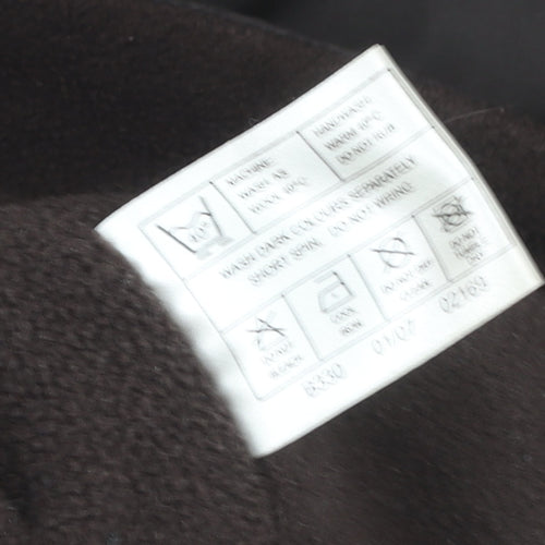 EWM Men's Brown Full Zip Fleece Lined Bodywarmer Waistcoat M