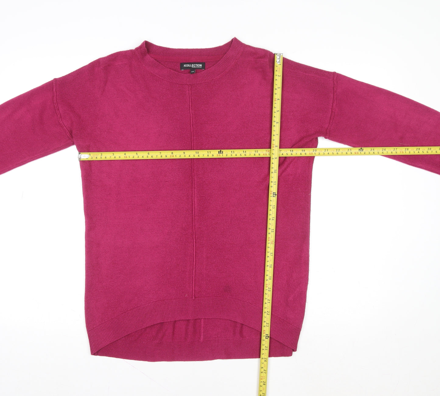 Debenhams The Collection Women’s Pink Acrylic Pullover Sweater Size 10