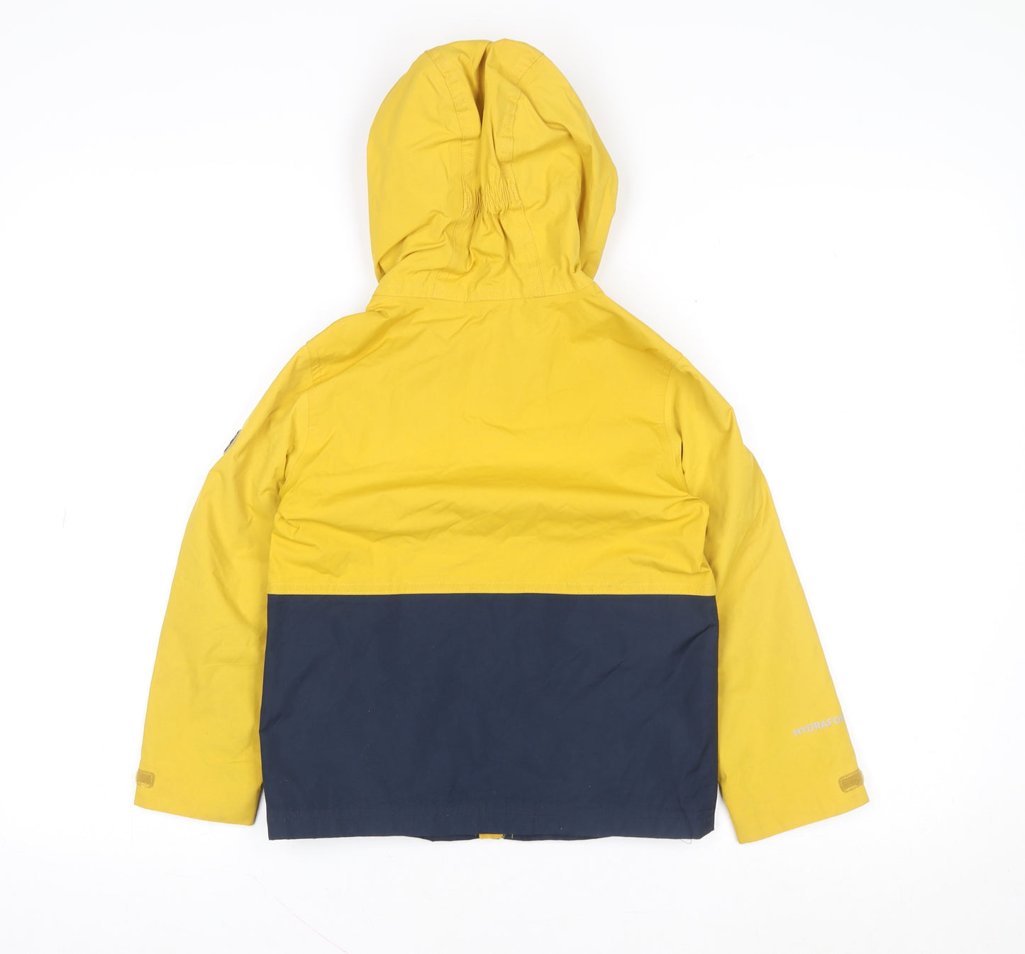 Regatta Boys Yellow Waterproof Hooded Rain Coat 5-6 Years