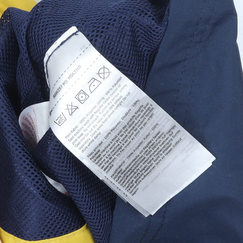 Regatta Boys Yellow Waterproof Hooded Rain Coat 5-6 Years