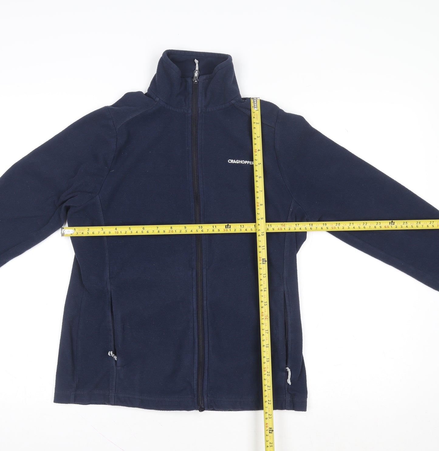 Craghoppers Men's Blue Fleece Full Zip Jacket Size S 36in