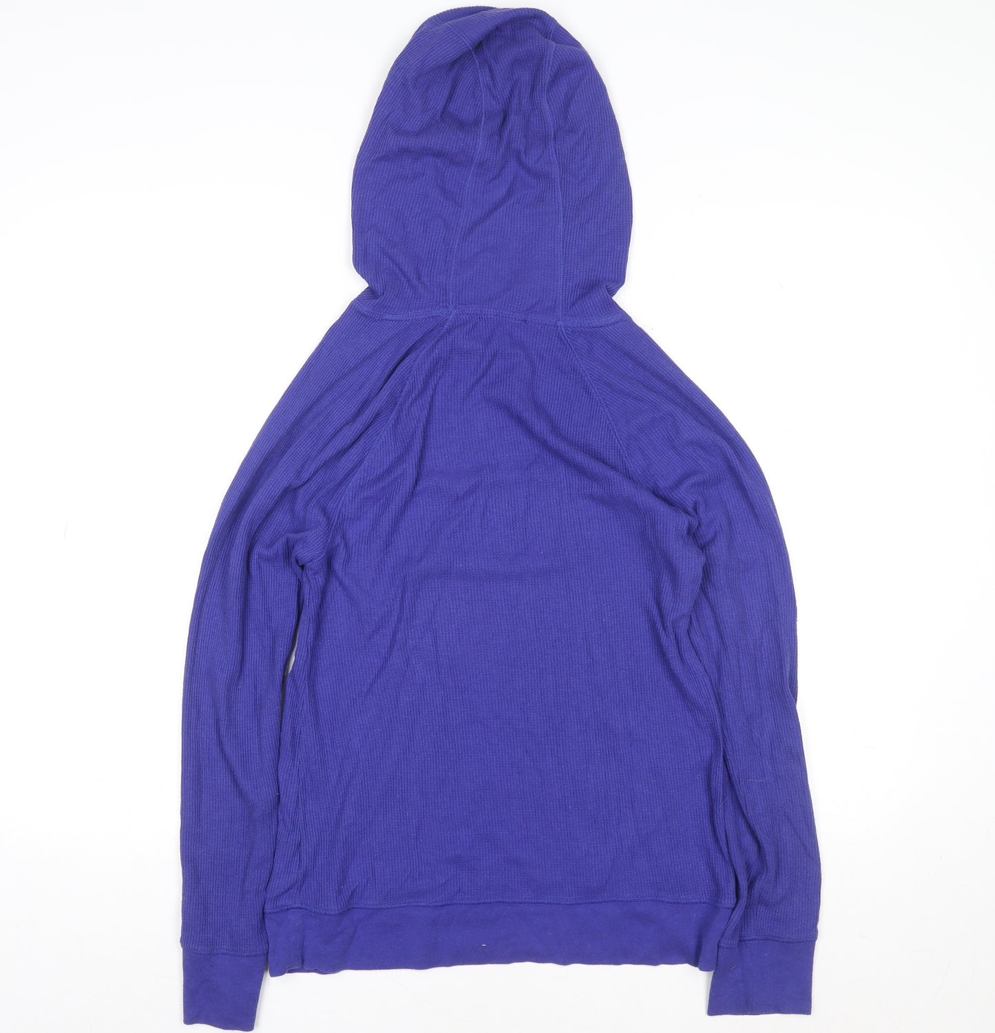 GAP Women's Blue Pullover Hoodie Medium Cotton Blend Casual
