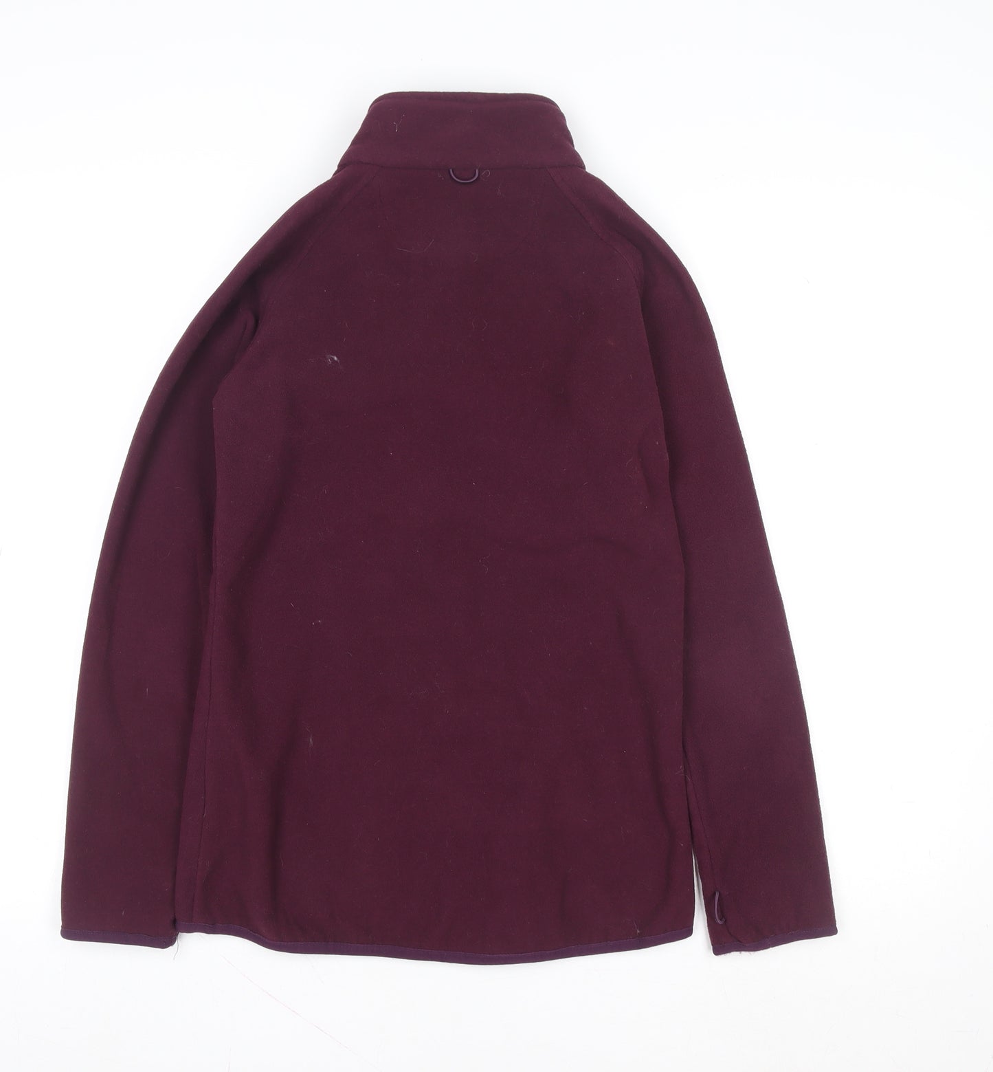 Peter Storm Womens Purple Fleece Zip Jacket Size 8 Regular Fit