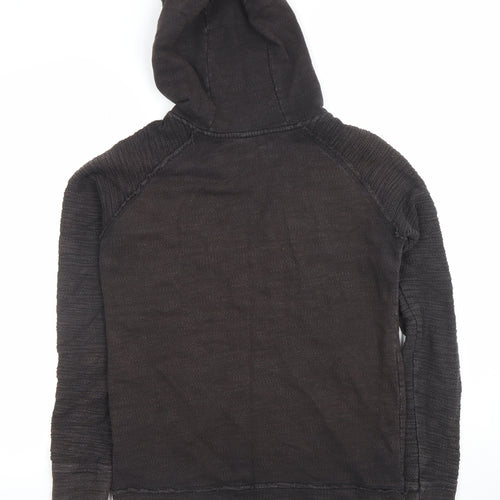 Rip Curl Men's Black Small Full Zip Hoodie Cotton Blend Casual