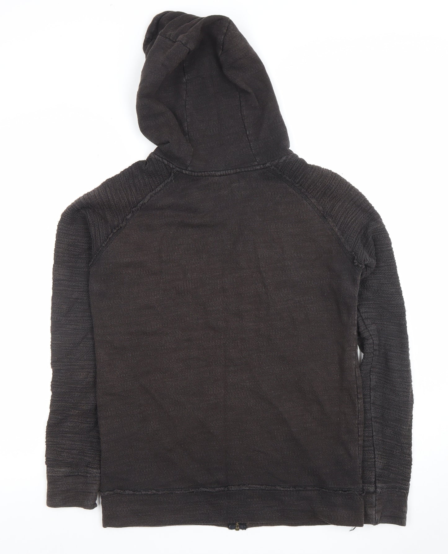 Rip Curl Men's Black Small Full Zip Hoodie Cotton Blend Casual