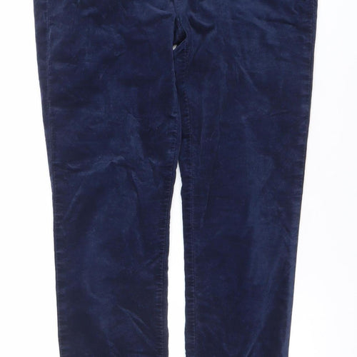 J Brand Women's Blue 27 Slim Fit Corduroy Skinny Jeans