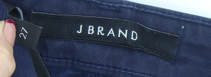 J Brand Women's Blue 27 Slim Fit Corduroy Skinny Jeans