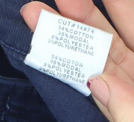 J Brand Women's Blue 27 Slim Fit Corduroy Skinny Jeans