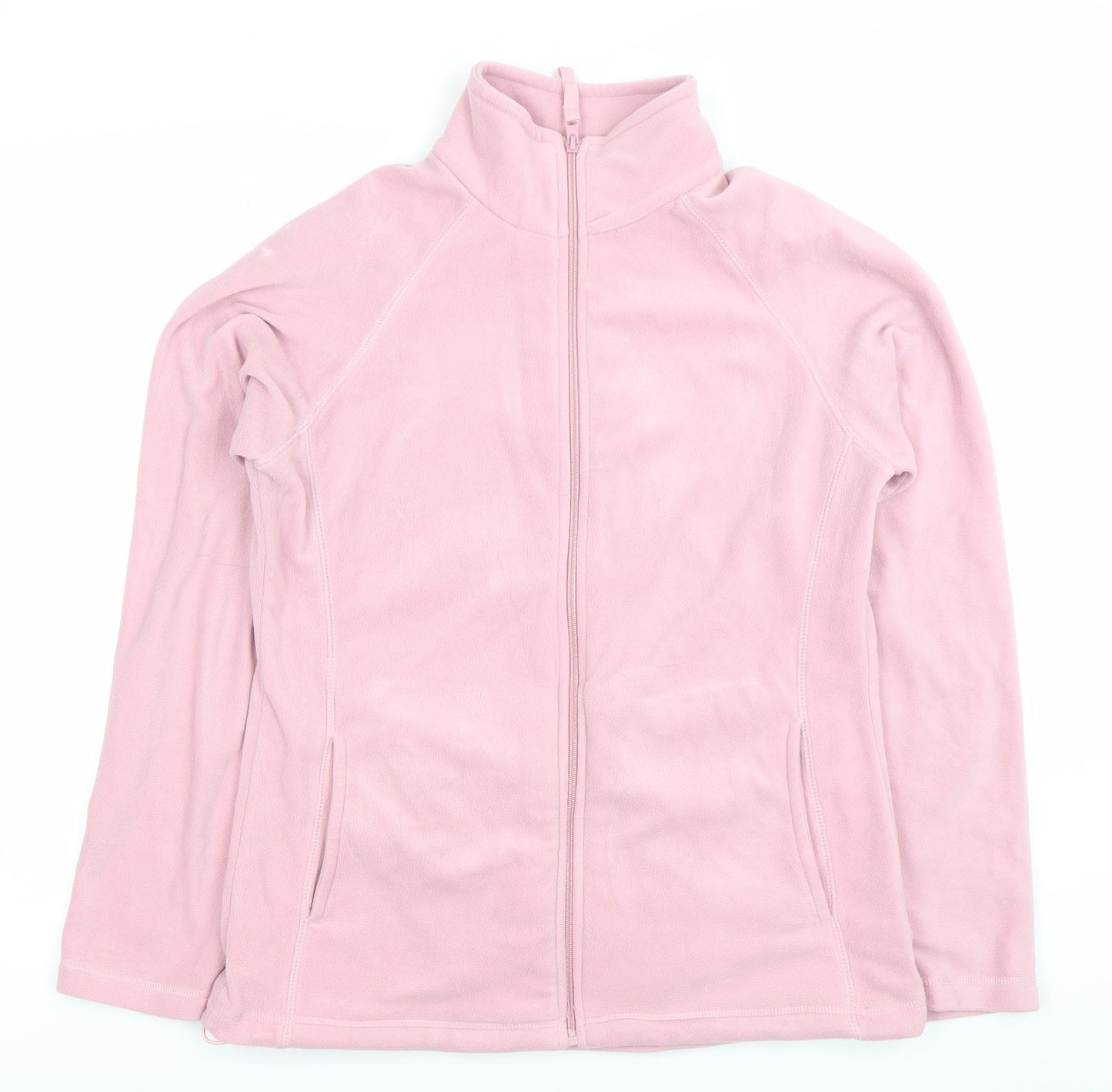 Mountain Warehouse Women's Pink Fleece Full Zip Jacket Size 12