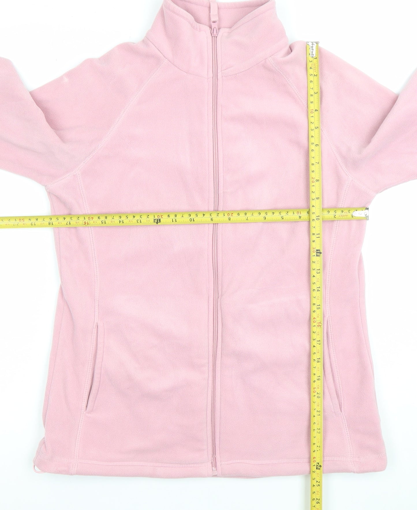 Mountain Warehouse Women's Pink Fleece Full Zip Jacket Size 12