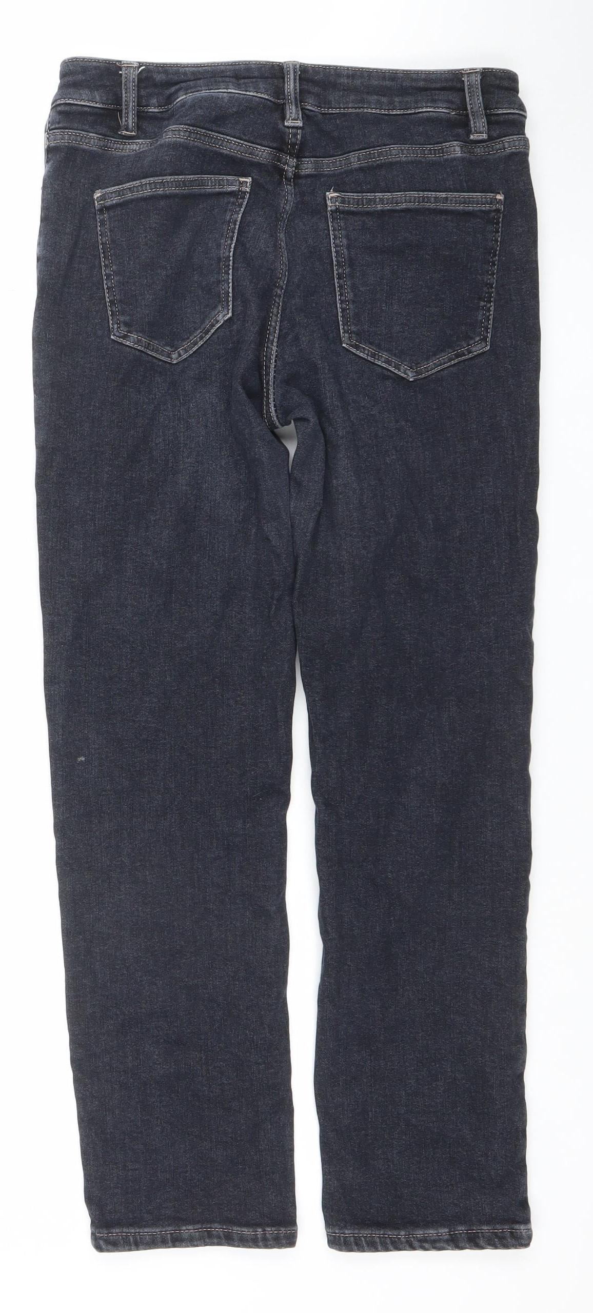 Next Women's Blue Slim Mid Rise Petite Jeans Size 12