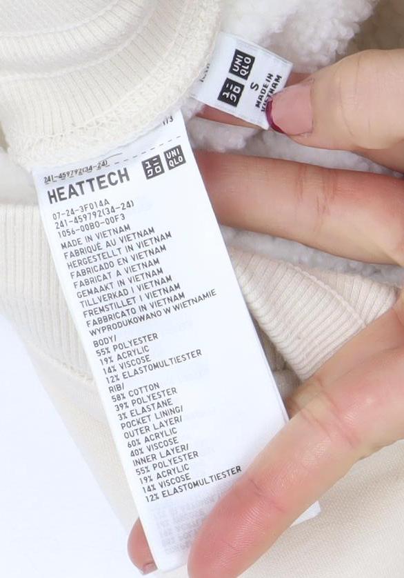 Uniqlo Women Ivory HEATTECH Joggers S Fleece Lined Thermal Trousers