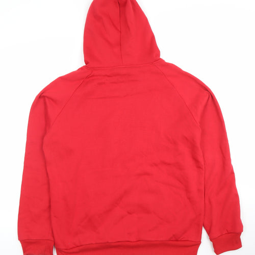 Força Portugal Men's Red Pullover Hoodie L Football Graphic