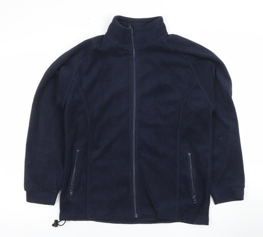 Peter Storm Men’s Blue Fleece Jacket S Full Zip Outdoor Casual