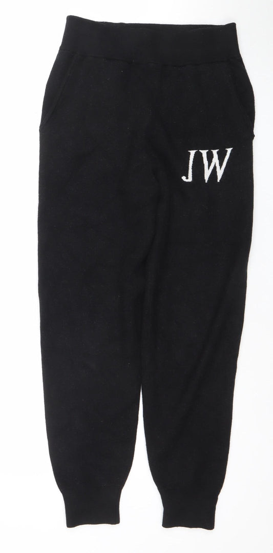 Jack Wills Womens Black M Jogger Sweatpants Comfortable Casual Wear