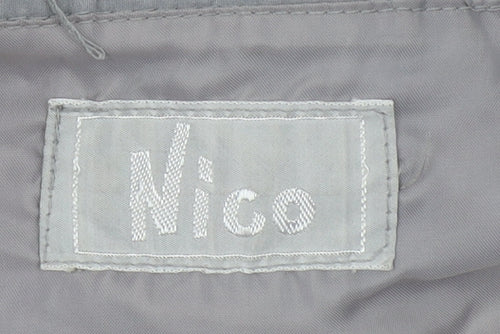 Nico Men’s Grey Padded Bodywarmer Waistcoat Size 44 Regular Fit