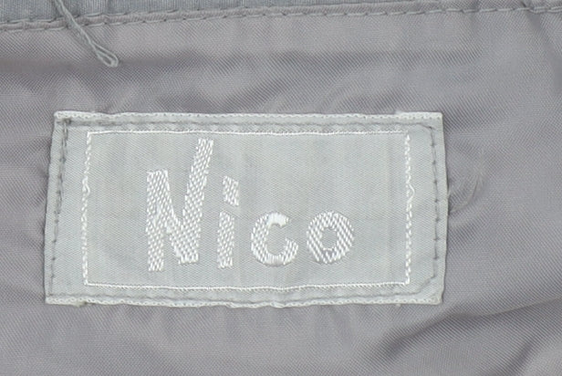 Nico Men’s Grey Padded Bodywarmer Waistcoat Size 44 Regular Fit