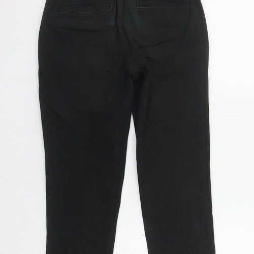 ASOS Women’s Black Cotton Blend Jogger Trousers Size 10 Regular