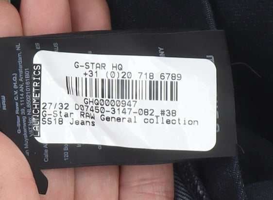 G-Star RAW Women’s Black High Skinny Ankle Jeans Size 10