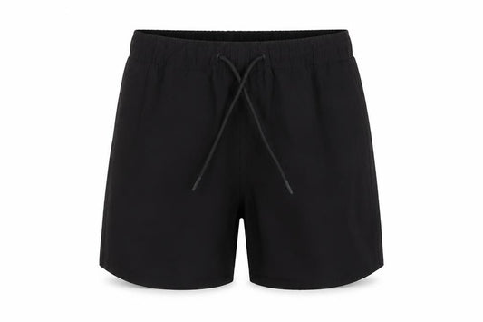 River Island Women Black 2XS Bermuda Poolside Drawstring Shorts