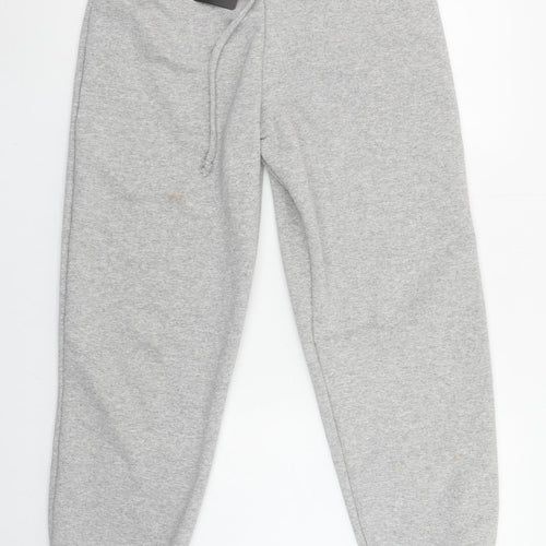 PrettyLittleThing Women Grey Size 12 Cuffed Sweatpants