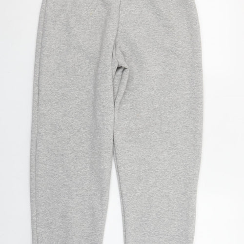 PrettyLittleThing Women Grey Size 12 Cuffed Sweatpants
