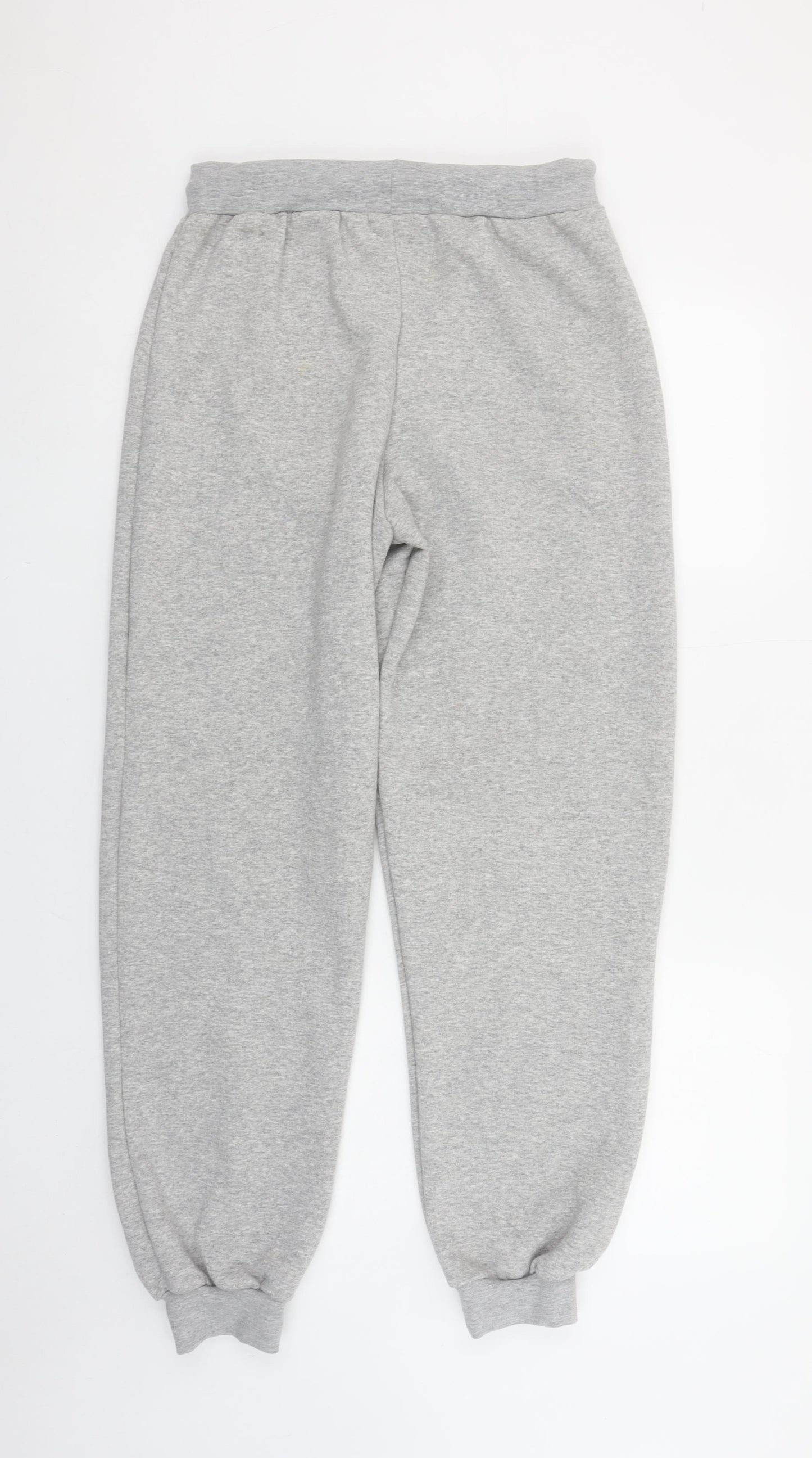 PrettyLittleThing Women Grey Size 12 Cuffed Sweatpants
