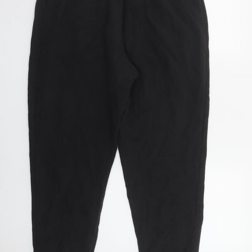 Puma Women’s Black XL Fleece Sweatpants with Logo