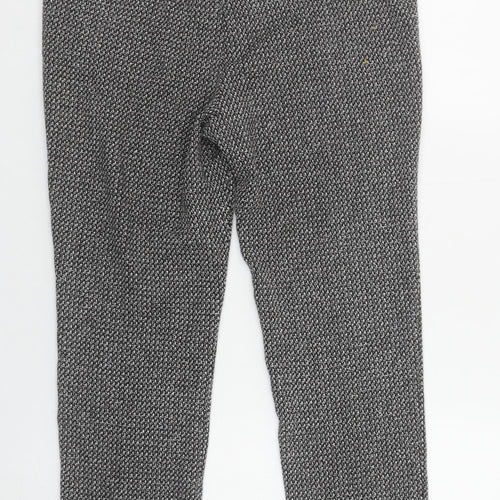Tu Women Grey Slim Fit Stretch Work Trousers Size 10
