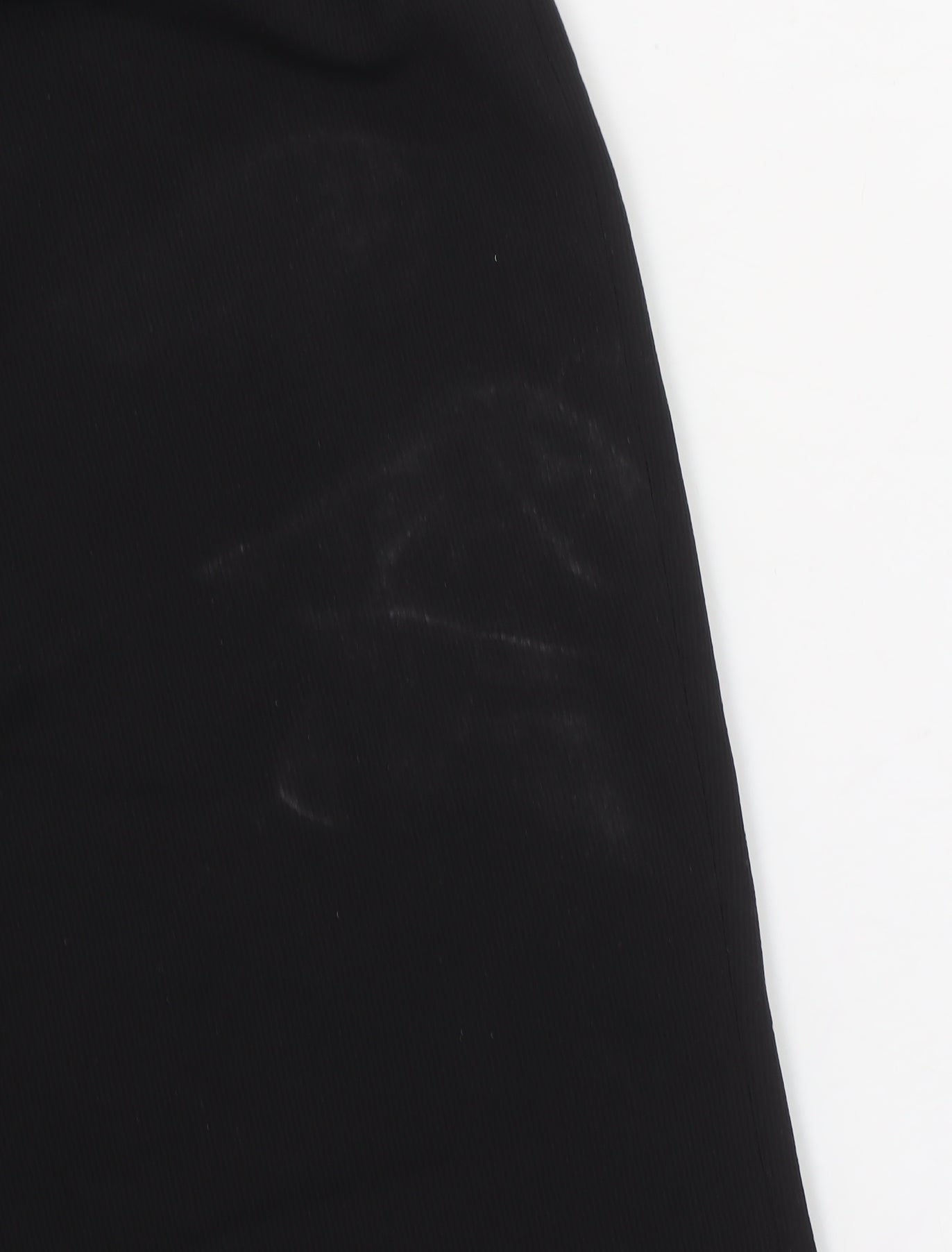 George Womens Black Wide-Leg Cropped Trousers Size 12