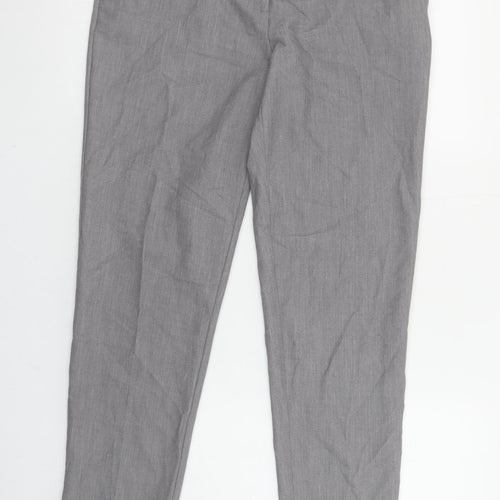 Dorothy Perkins Women’s Grey Slim Tapered Work Trousers UK 8