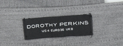 Dorothy Perkins Women’s Grey Slim Tapered Work Trousers UK 8