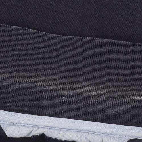 Tommy Hilfiger Women's Black Cotton Slim Fit Polo Shirt M