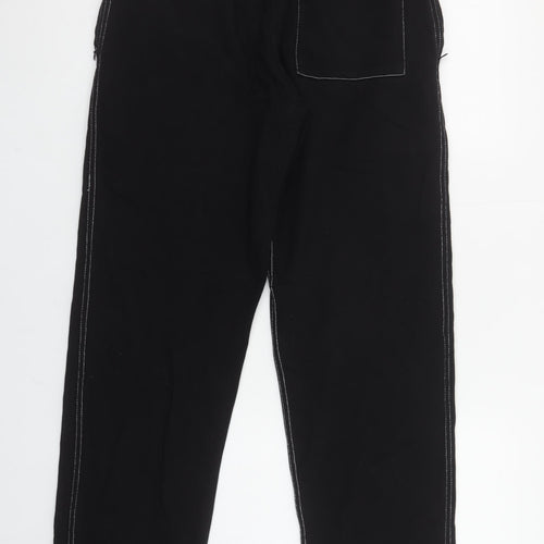 BH Women’s Black Jogger Sweatpants M Elastic Waist Casual Trousers