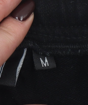 BH Women’s Black Jogger Sweatpants M Elastic Waist Casual Trousers