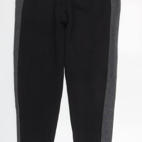 French Connection Men's Black Jogger Trousers Size L Cotton Blend